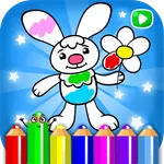 Coloring pages for kids- live icon