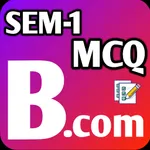 B.COM Sem - 1 MCQ Suggestions icon