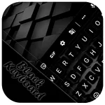 Pure Black Keyboard : Emoji Ke icon