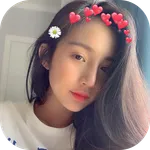 Cat Face - Heart Crown Photo icon