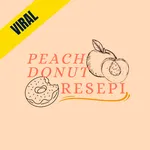 Peach Donut Resepi icon