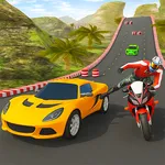 Car vs Bike Racing icon