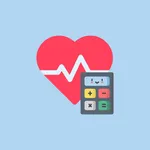 Health Calculator - BMI, Heart icon