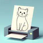 Coloring Book AI Maker & Print icon