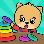 Baby games: shapes and colors icon