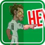 Cute Footballer Sticker icon