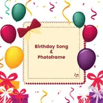 Birthday Song and Photo Frame icon