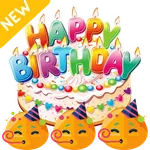 Happy Birthday Stickers - WASt icon