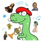 Dinoclassic: art game for kids icon