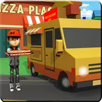 Blocky Pizza Delivery icon