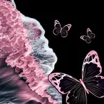 Black Pink Aesthetic Wallpaper icon