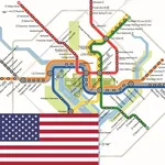 WASHINGTON DC METRO BUS MAP icon