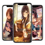 Guitar n Girl Wallpaper & Live icon