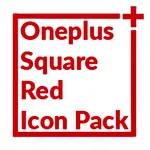 Square Red Icon Pack Oneplus S icon