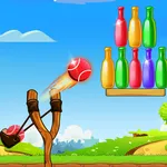 Bottle Shooting Game Knock icon