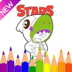 Brawl Coloring Book - BS Stars icon