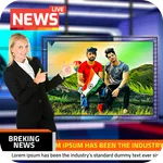 Breaking News Photo Frame icon