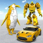 Penguin Robot Car War Game icon