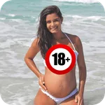 Sexy bikini girls icon