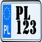 Polskie rejestracje / tablice icon