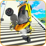 Car Crash Beam  Drive Sim: Dea icon