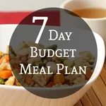 7 Day Budget Meal Plan icon