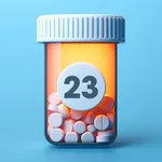 PillTally pill, tablet counter icon