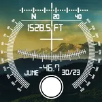 GPS Camera. Compass, Levels icon