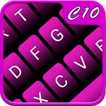 Purple Keyboard icon