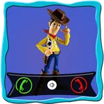 Fake Video Call Woody icon
