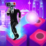 Cameraman vs Skibidi Tiles Hop icon