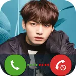 Jungkook KPop Fake Call & Chat icon