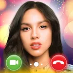 Fake Video Call Olivia Rodrigo icon