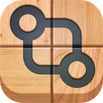 Connect it. Wood Puzzle icon