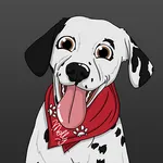 MollyMoji - Dalmatian dog emoj icon