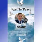 Funeral Poster Maker icon