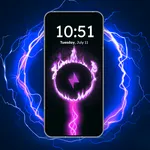 3D Battery Charging Animation icon