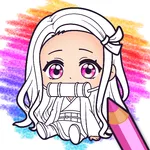 Chibi Doll Coloring Games icon