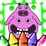 chef pigster BanBan 3 coloring icon