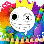 Rainbow Friends Coloring ASMR icon