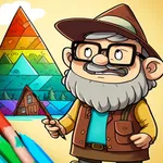 Gravity falls coloring book icon