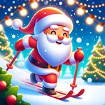 Santa Ski: Christmas Game icon