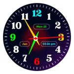Neon Digital Clock Smart Watch icon