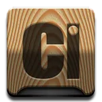 Square Wood Dark Icon Pack icon