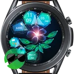 Futuristic Flower watch face icon