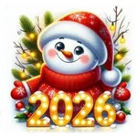 Merry Christmas & NewYear 2026 icon