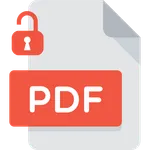 Unlock PDF icon