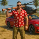 Wild Hero: Open City Survival icon