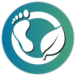 Carbon Emist- carbon footprint icon