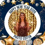 New Year Photo Frame Editor icon